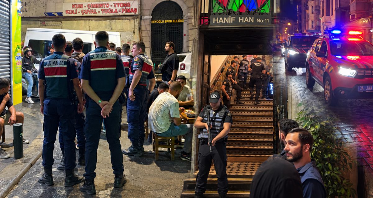 İstanbul'da Beyoğlu ve Şişli'de gece kulüplerine baskın