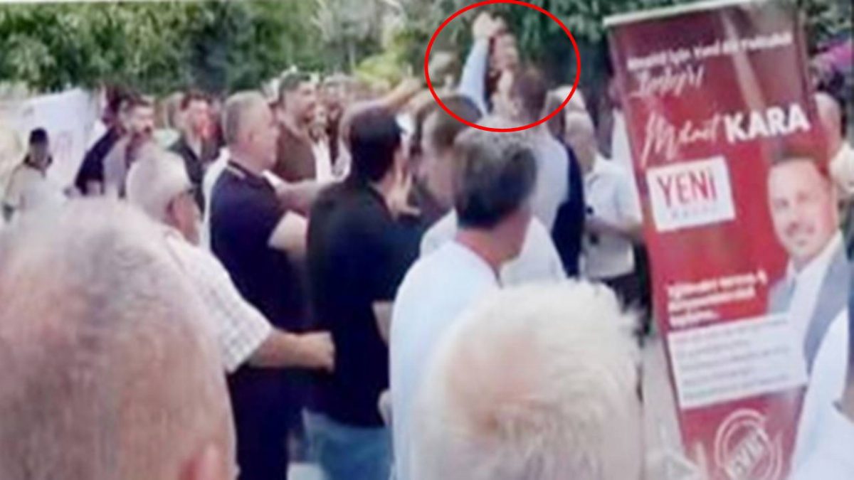 Mezitli'de Yeni Parti seçiminde havaya ateş açıldı