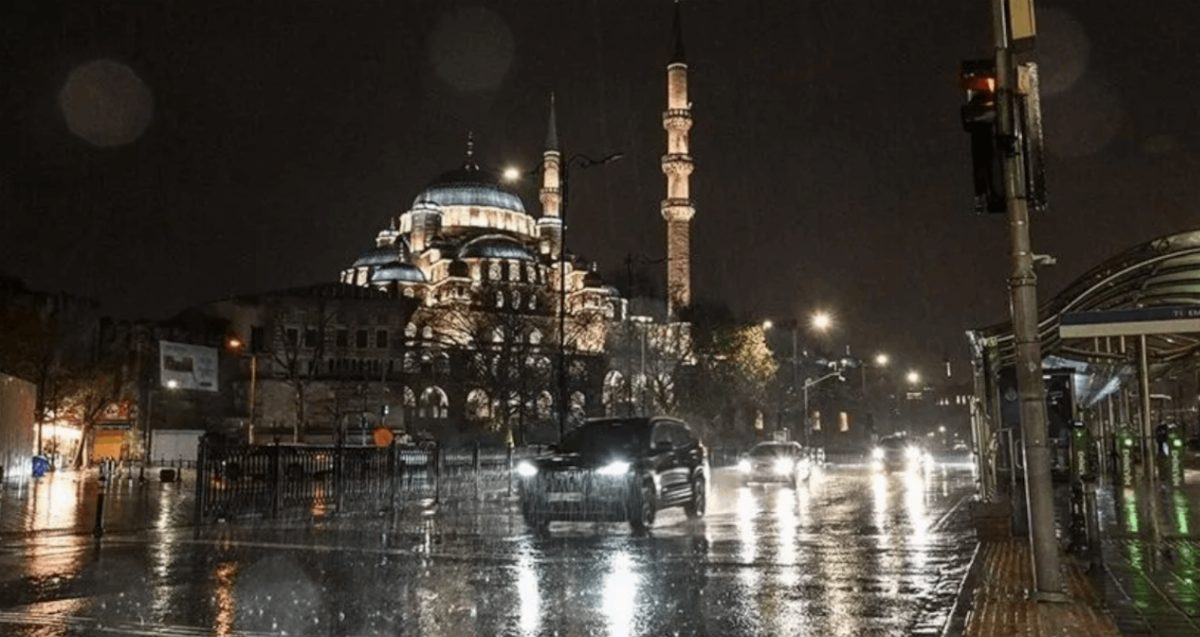 İstanbul'a yarın sabah şiddetli yağış bekleniyor
