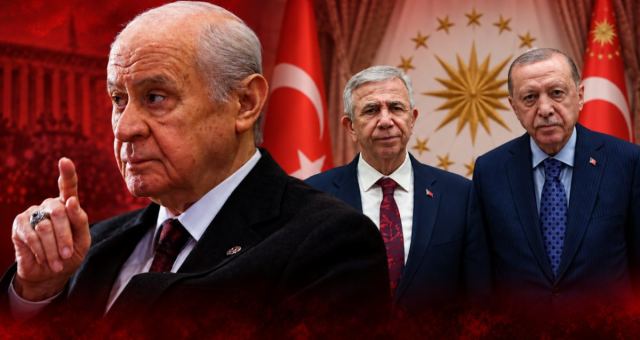 Bahçeli, Mansur Yavaş'ın Beştepe Ziyaretine Tepki Gösterdi