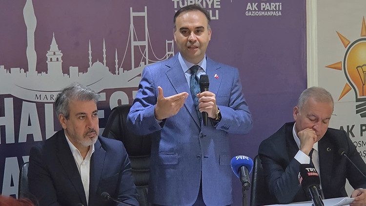 Bakan Kacır Gaziosmanpaşa'da AK Parti ile buluştu