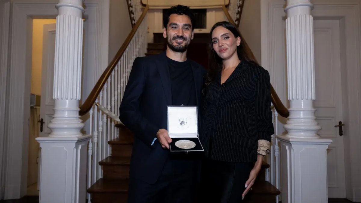İlkay Gündoğan'a 2025 Mevlüde Genç Madalyası verildi