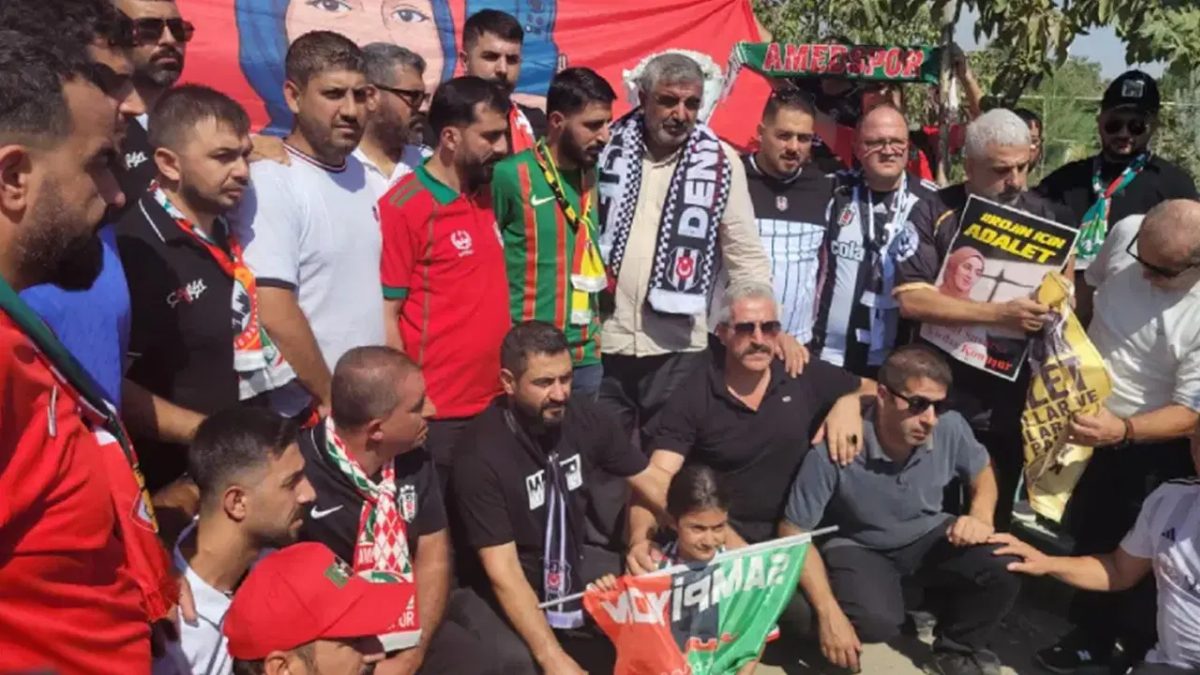 Amedspor ve Beşiktaş taraftarları mezarları ziyaret etti