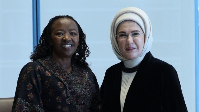 Emine Erdoğan, Kenya Cumhurbaşkanı'nın eşi Rachel Ruto ile görüştü