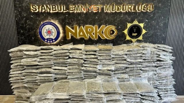 Beykoz'da uyuşturucu operasyonu: 409 kilo skunk ele geçirildi