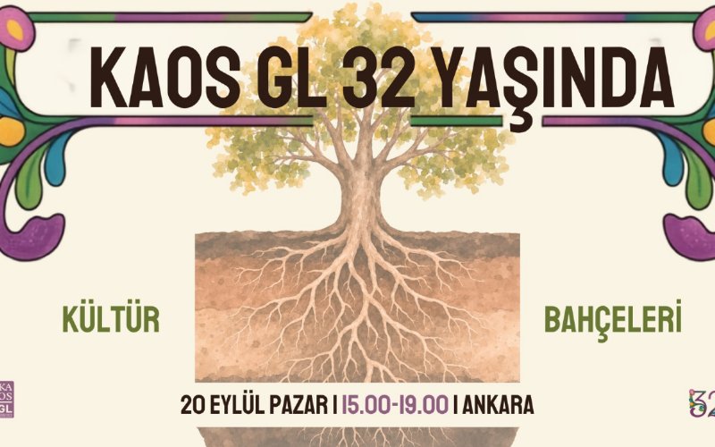 Kaos GL 32. Yılını Kültür Bahçeleri Paneli ile Kutlayacak