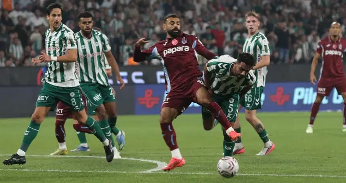 Trabzonspor Konyaspor deplasmanında kaybetti