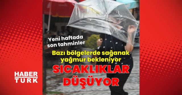 Hava Sıcaklıkları İstanbul'da 4 ile 8 Derece Düşecek