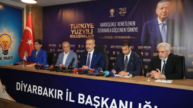 Bakan Fidan: Diyarbakır, Barış ve Kalkınma İçin Önemli Bir Merkezdir