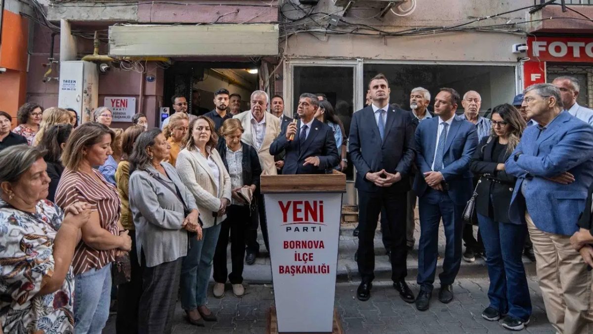 YENİ Parti Bornova İlçe Başkanlığı binası açıldı