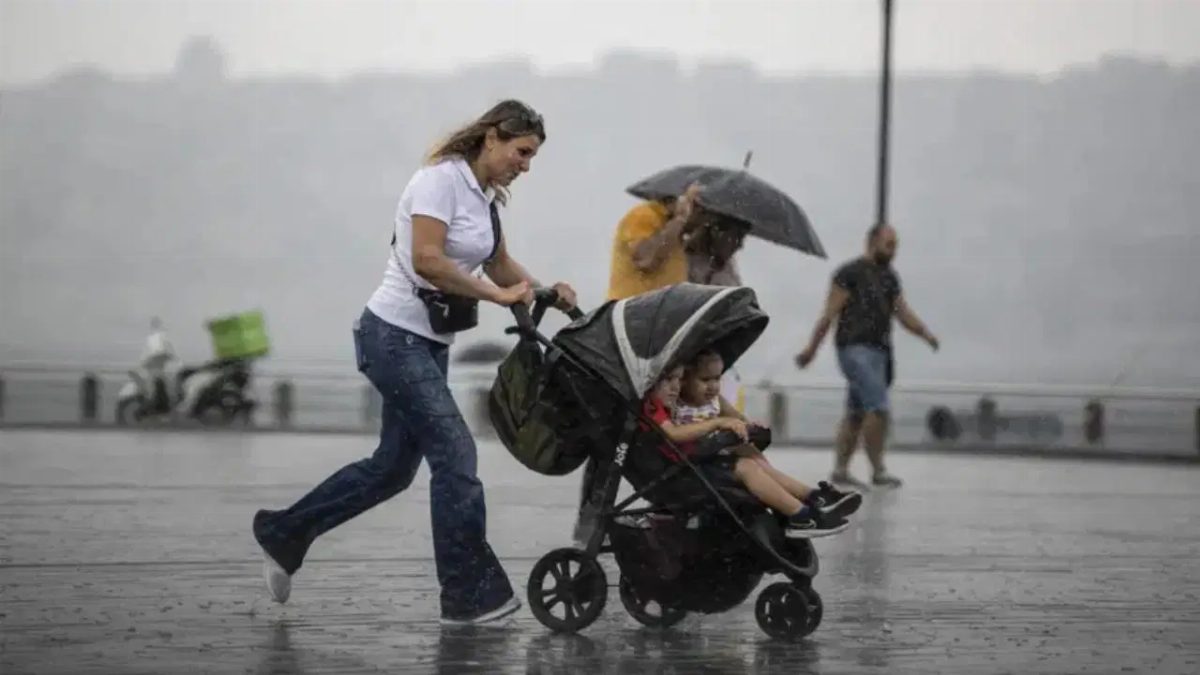İstanbul'a Gök Gürültülü Sağanak Yağış Geliyor