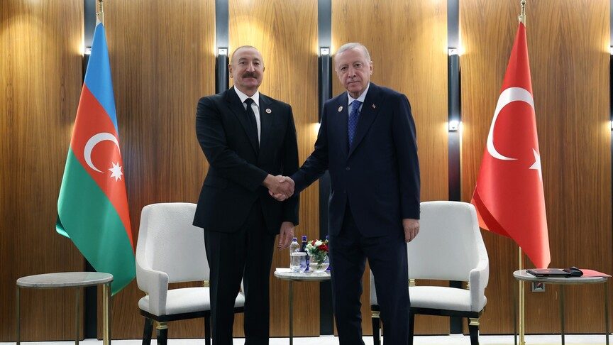 Cumhurbaşkanı Erdoğan, Aliyev'e Anım Günü mesajı iletti