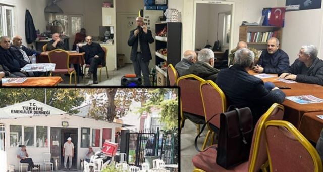 Esenyurt'ta Kayyum Emeklilerin Dernek Lokalini Kapatıyor