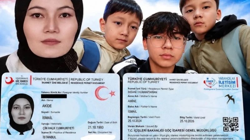Uygur Türkü Akide İsmail İstanbul'da gözaltına alındı