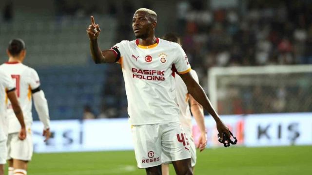 Galatasaray, Victor Osimhen ile Kasımpaşa maçına hazırlanıyor