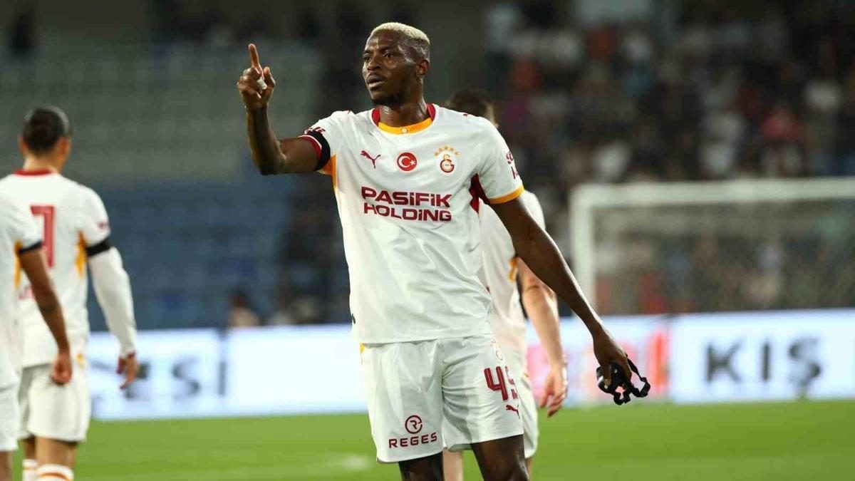 Galatasaray, Victor Osimhen ile Kasımpaşa maçına hazırlanıyor