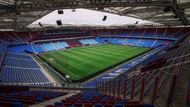 Trabzon'da sağanak sonrası stadyum zemin durumu iyi