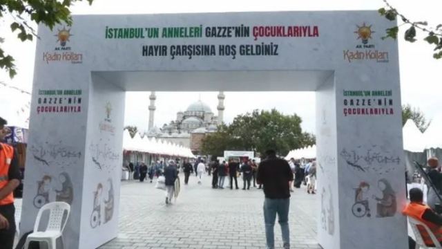 İstanbul’un Anneleri, Gazze’deki çocuklar için kermeste buluştu