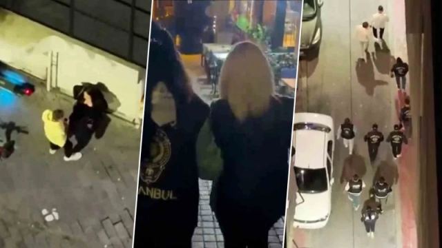 Beyoğlu'nda fuhuş pazarlığına yönelik geniş çaplı denetim