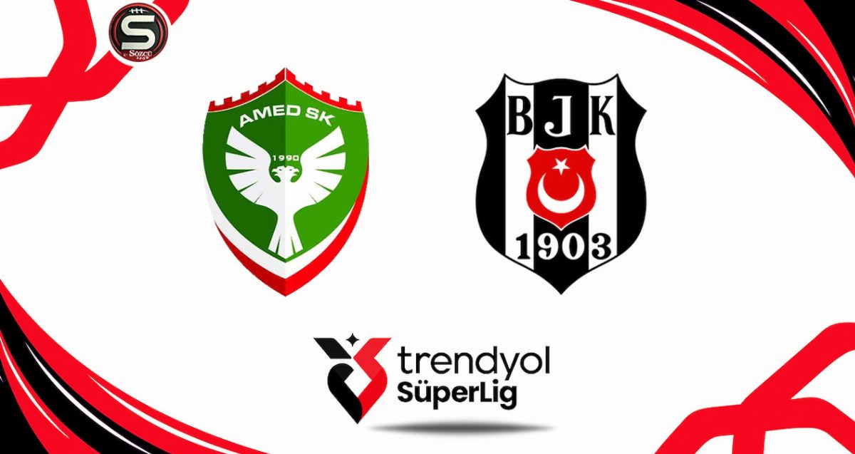 Beşiktaş, Amedspor ile Süper Lig'de karşılaşıyor