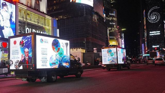 Türkiye Tanıtımı New York'ta: Erdoğan'ın Mesajları Times Meydanı'nda