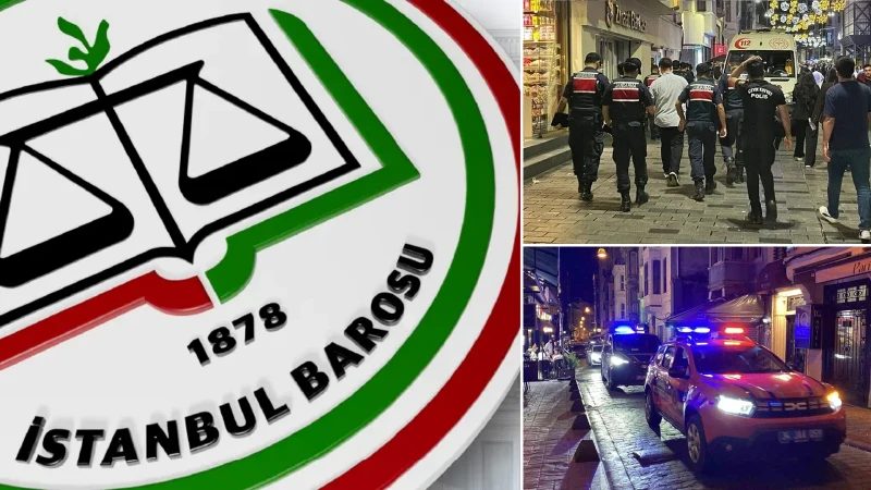 İstanbul Barosu, 'Ailem Güvende' Operasyonlarına Tepki Gösterdi