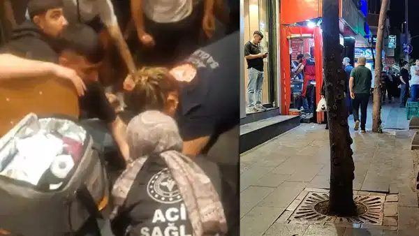 Küçükçekmece'de alacak kavgasında bir kişi yaralandı