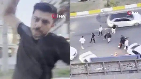 Esenyurt'ta Trafikte Kavga: Taksinin Camına Yumruk Attı