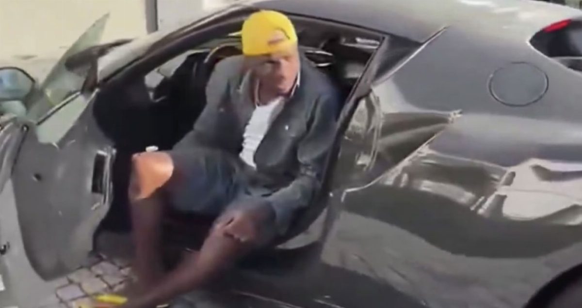 Osimhen'in Ferrari'si İstanbul'da dikkat çekti