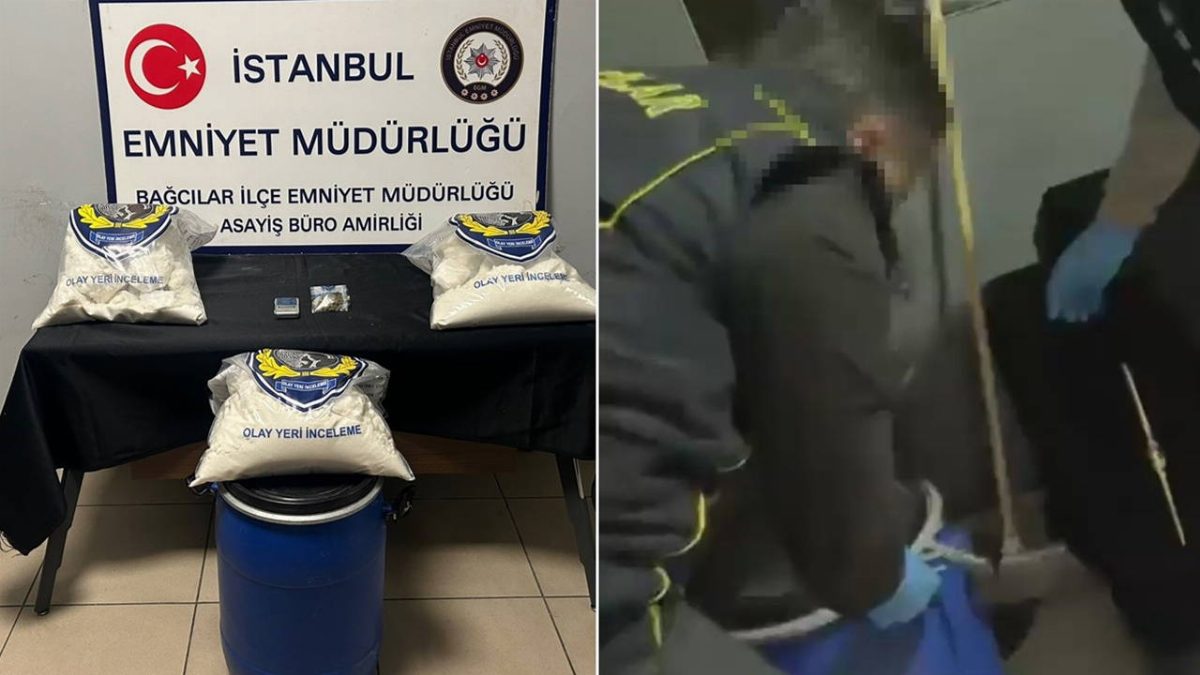 Bağcılar'da uyuşturucu operasyonu: 22 kilo ham madde ele geçirildi