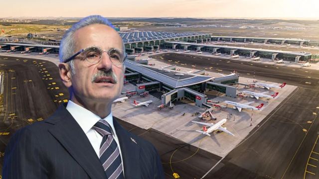 Ulaştırma Bakanı Uraloğlu İstanbul Havalimanı'nın yeni pistini tanıttı