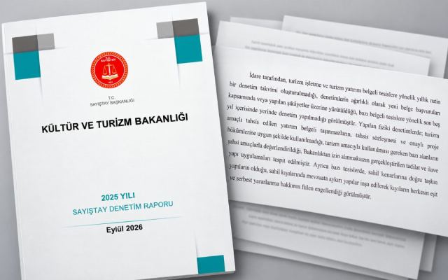 Kültür ve Turizm Bakanlığı, bazı tesisleri denetlemedi