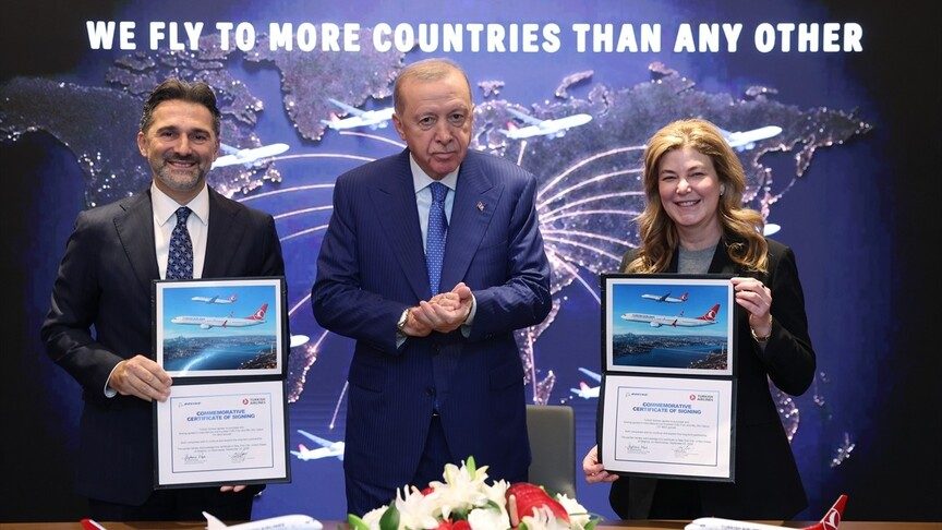Türk Hava Yolları, 150 Boeing 737 MAX uçağı sipariş etti