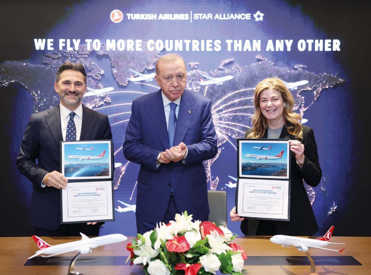 Türk Hava Yolları Boeing ile 150 uçak anlaşması imzaladı