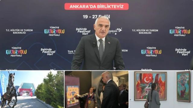 Ankara'da Kültür Yolu Festivali başladı, 518 etkinlik düzenleniyor