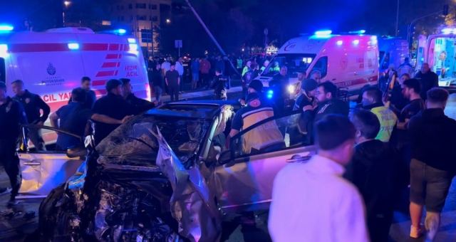 İstanbul Yalı Mahallesi'nde kaza: 9 yaralı