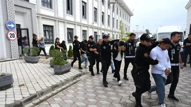 Kocaeli'de Daltonlar Operasyonunda 7 Kişi Tutuklandı