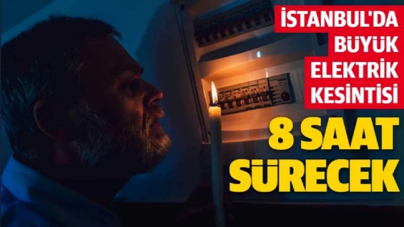 İstanbul'da 12 ilçede elektrik kesintisi yapılacak