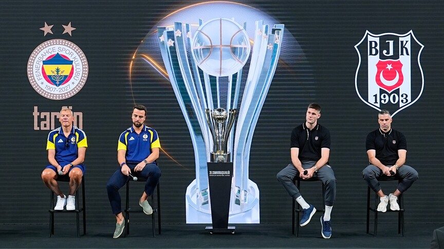 Cumhurbaşkanlığı Kupası öncesi Fenerbahçe ve Beşiktaş basın toplantısı düzenledi