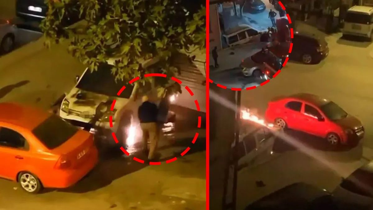 Esenyurt'ta Oto Galeriyi Kundaklayan Şahıslar Kaçtı