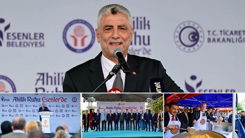 Ticaret Bakanı Bolat, Esenler'de esnafa destek müjdesi verdi
