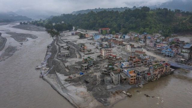 İklim Değişikliği Nepal'deki Sel Felaketine Etki Ettiği Belirlendi