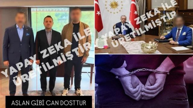 Mehmet Ç. Erdoğan ve Gürlek ile sahte fotoğraflar nedeniyle tutuklandı