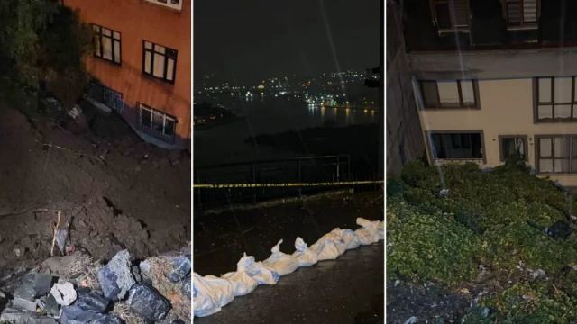 Eyüpsultan'da kuvvetli yağış sonrası 25 kişi tahliye edildi