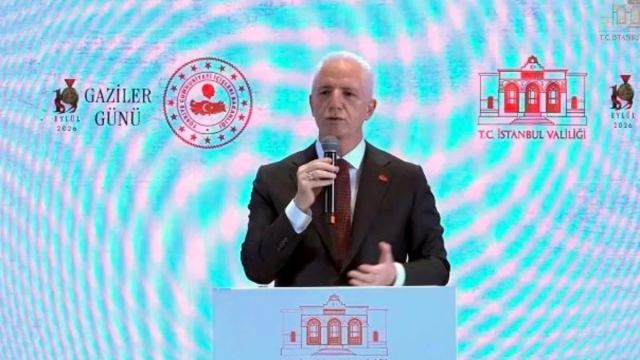 İstanbul Valisi Gül, Gaziler Günü programında konuştu