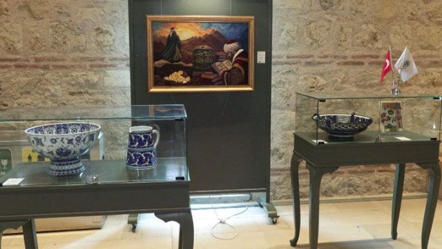 Rami Kütüphanesi'nde 'Kökten Geleceğe' sergisi açıldı