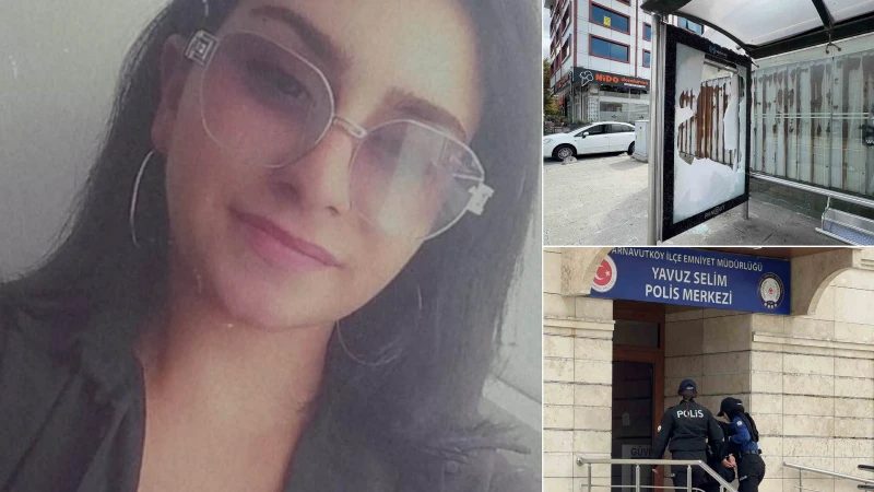 Arnavutköy'de İETT durağına zarar veren kadın yakalandı
