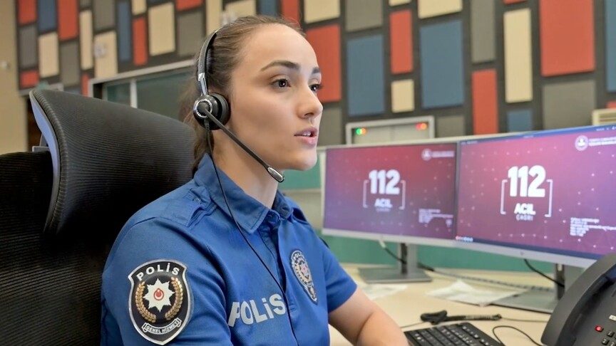 EGM, 112 Acil Çağrı Hattı İçin Vatandaşları Uyardı