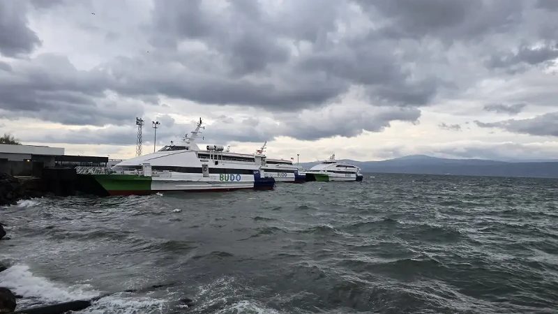 Bursa-İstanbul deniz ulaşımında 12 sefer iptal edildi