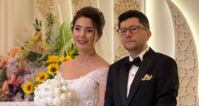 Selen Öktem ve Uğur Can Biçer İstanbul'da evlendi